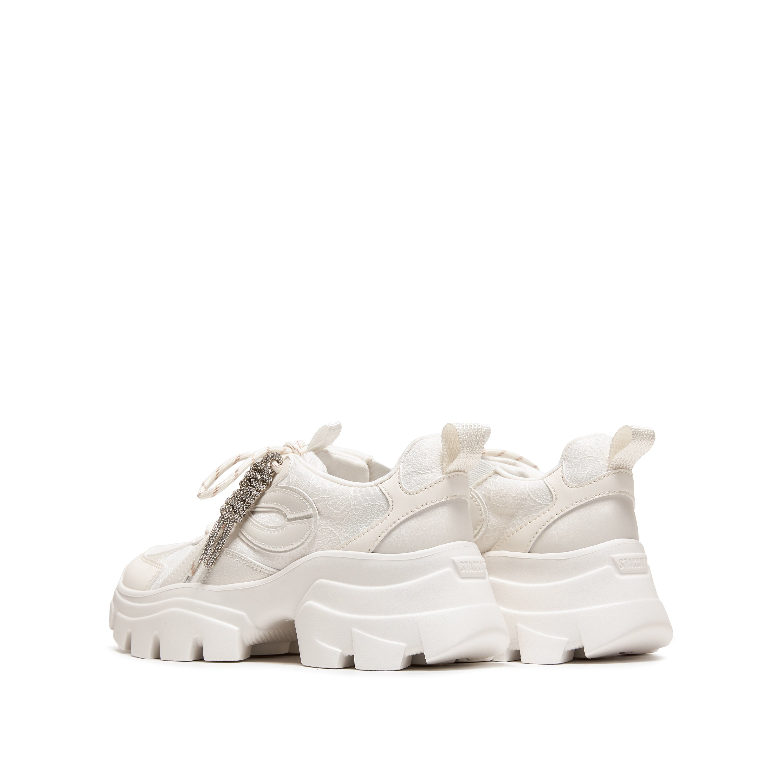 White X Woman Lace Chunky Sneakers