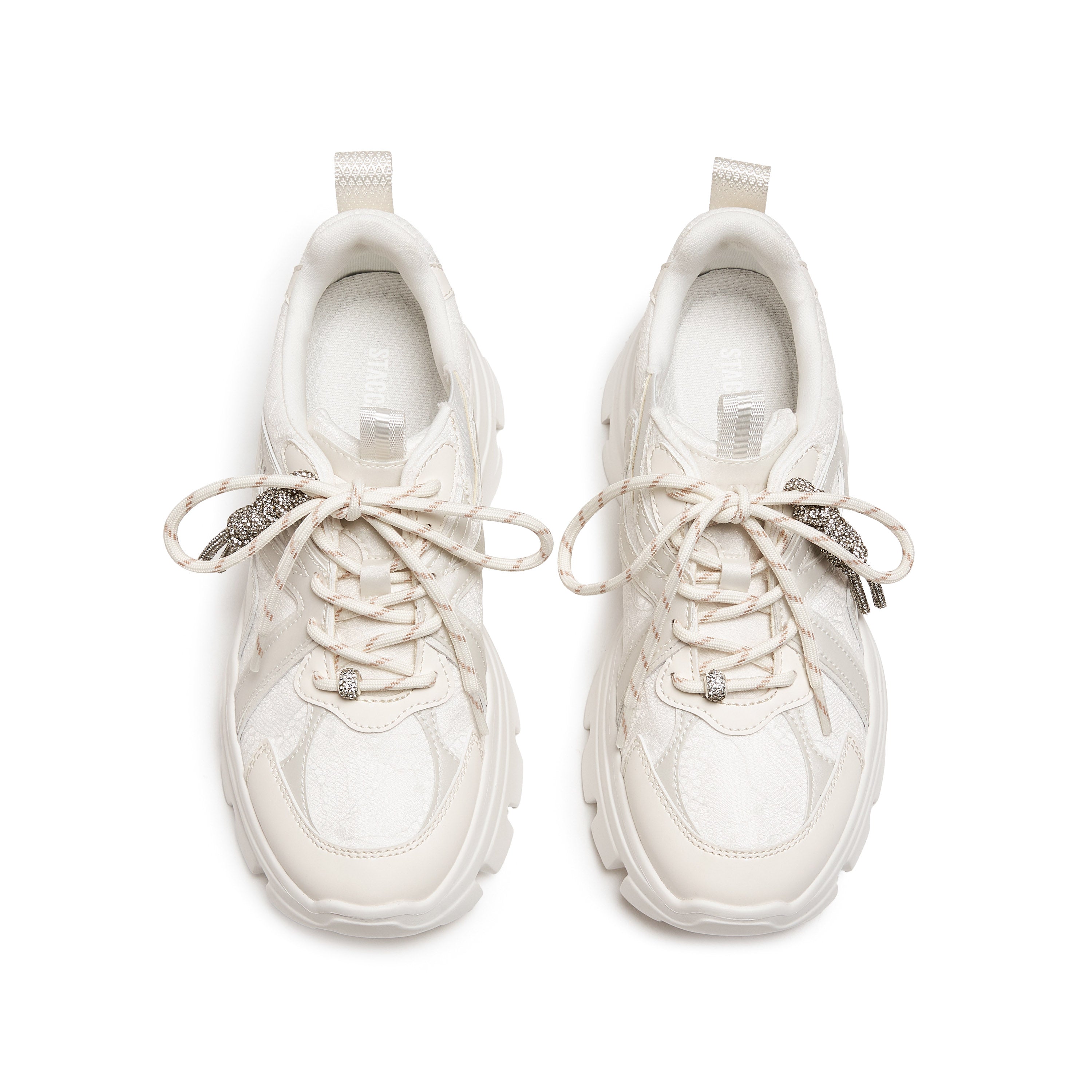 White X Woman Lace Chunky Sneakers