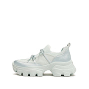 Mint Green Bows Slip On Chunky Sneakers