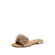 Pastel Crystal Fireworks Flat Sandals