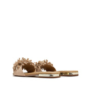 Pastel Crystal Fireworks Flat Sandals