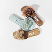 Pastel Crystal Fireworks Flat Sandals