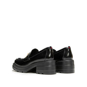 Metal Hardware Chunky Lug Sole Loafers