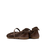 Load image into Gallery viewer, Brown Cracked Leather Mary Jane Sneakers
