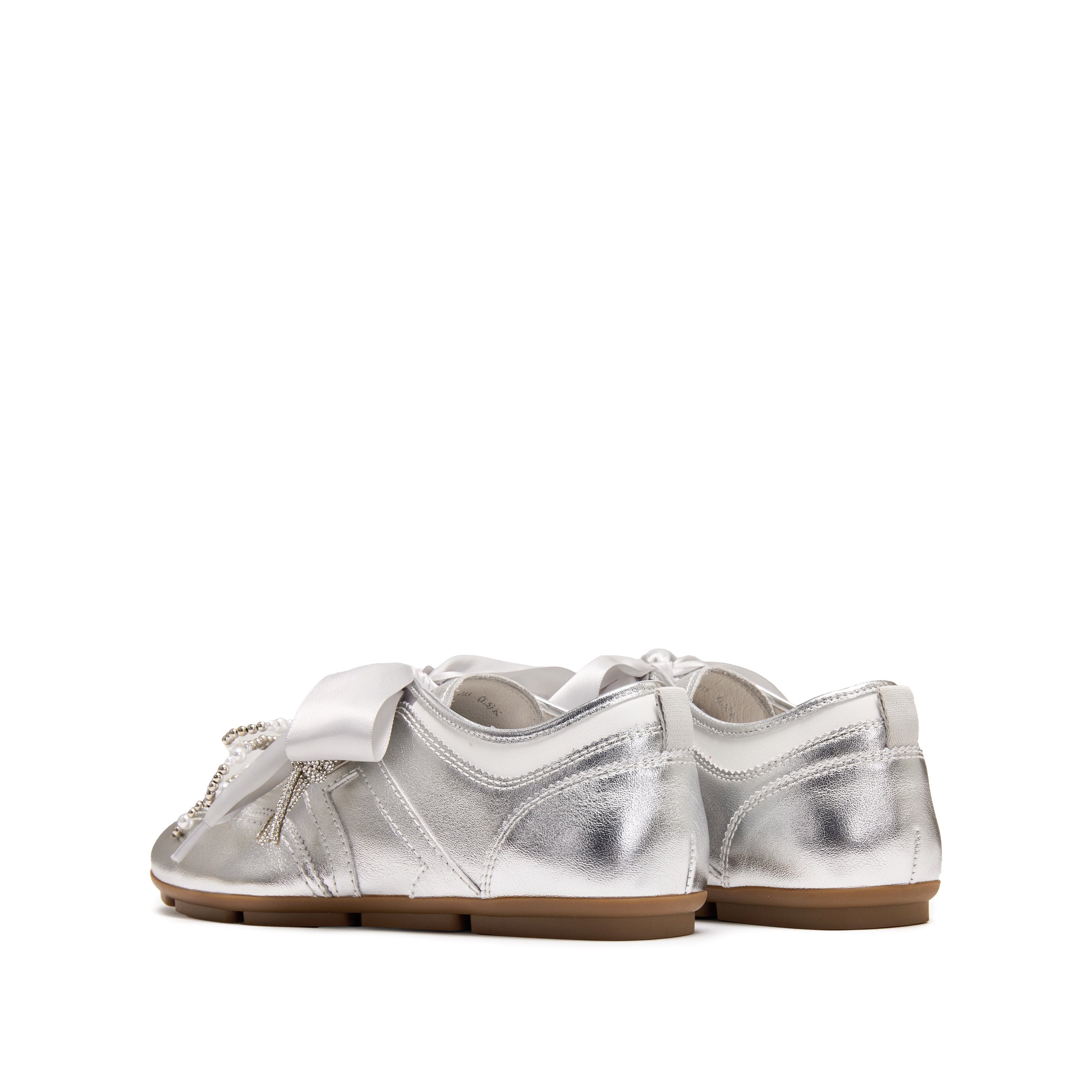 Yang Mi Crossover Silver Leather Softy Runner