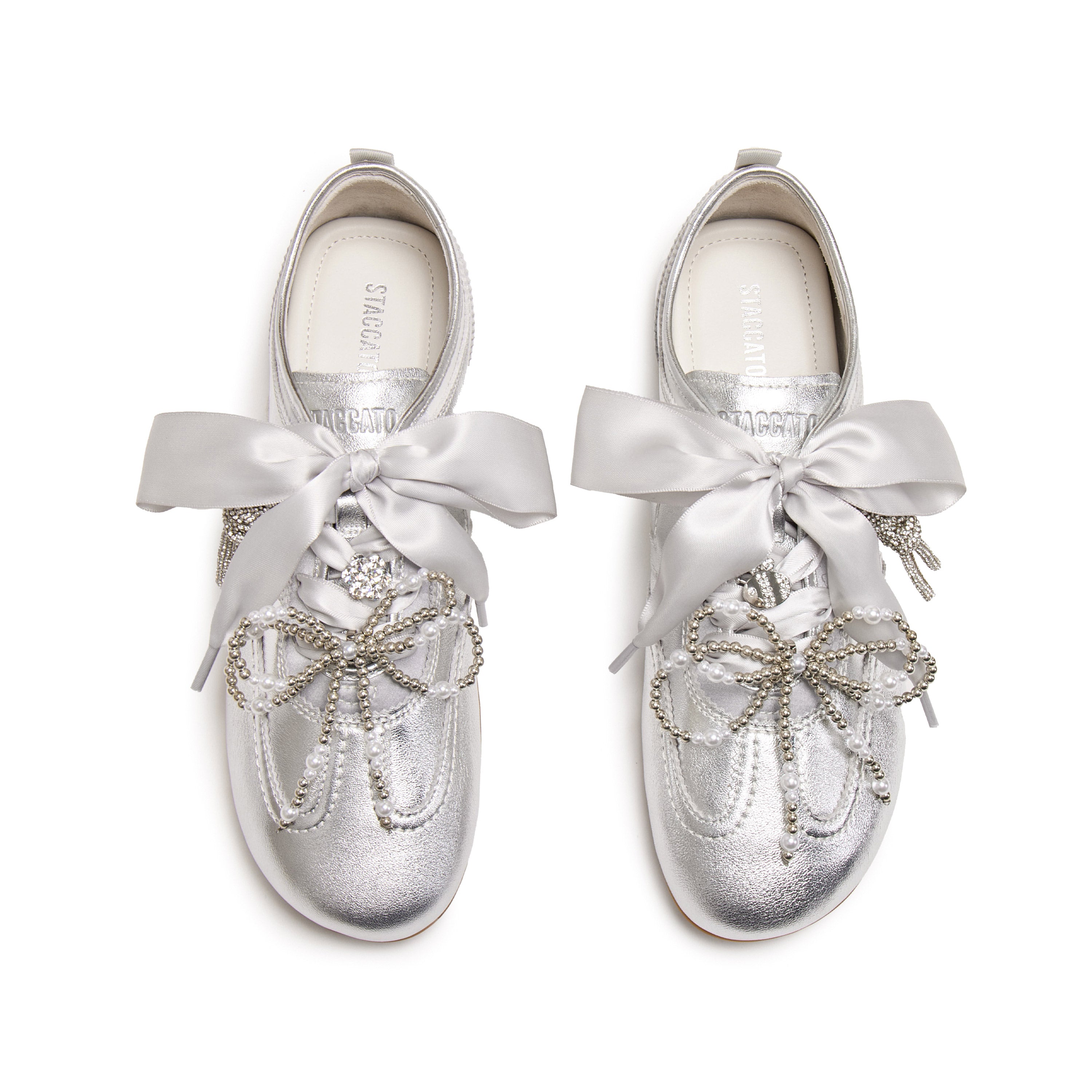 Yang Mi Crossover Silver Leather Softy Runner