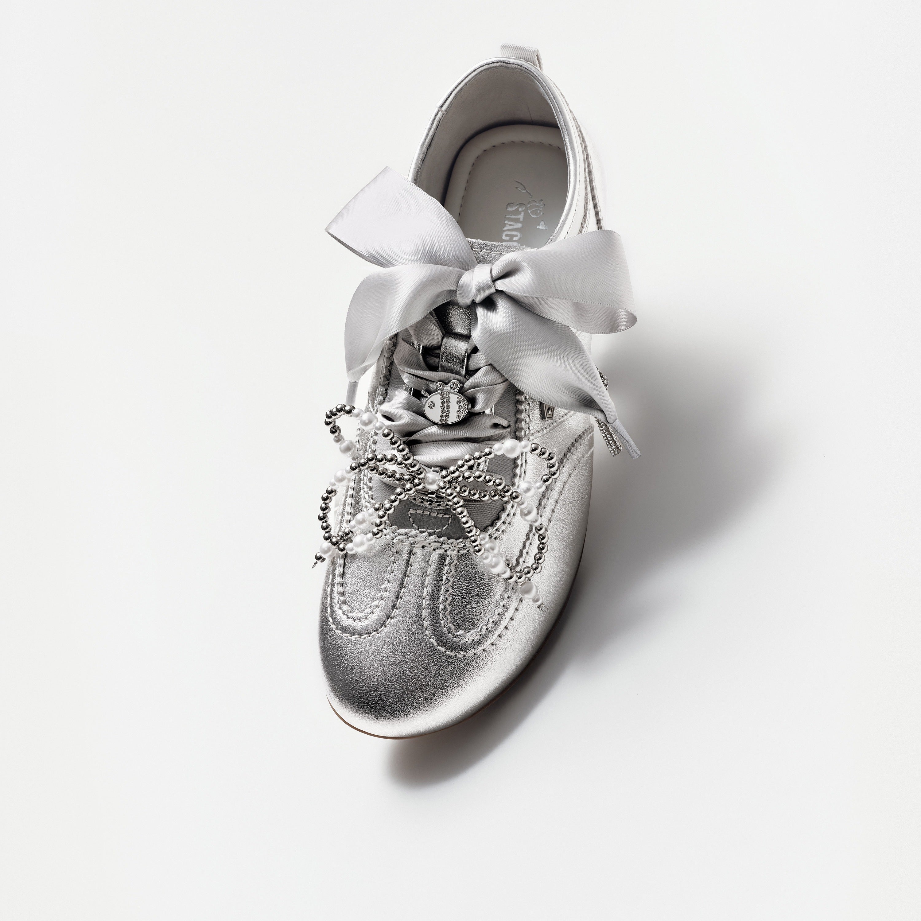Yang Mi Crossover Silver Leather Softy Runner