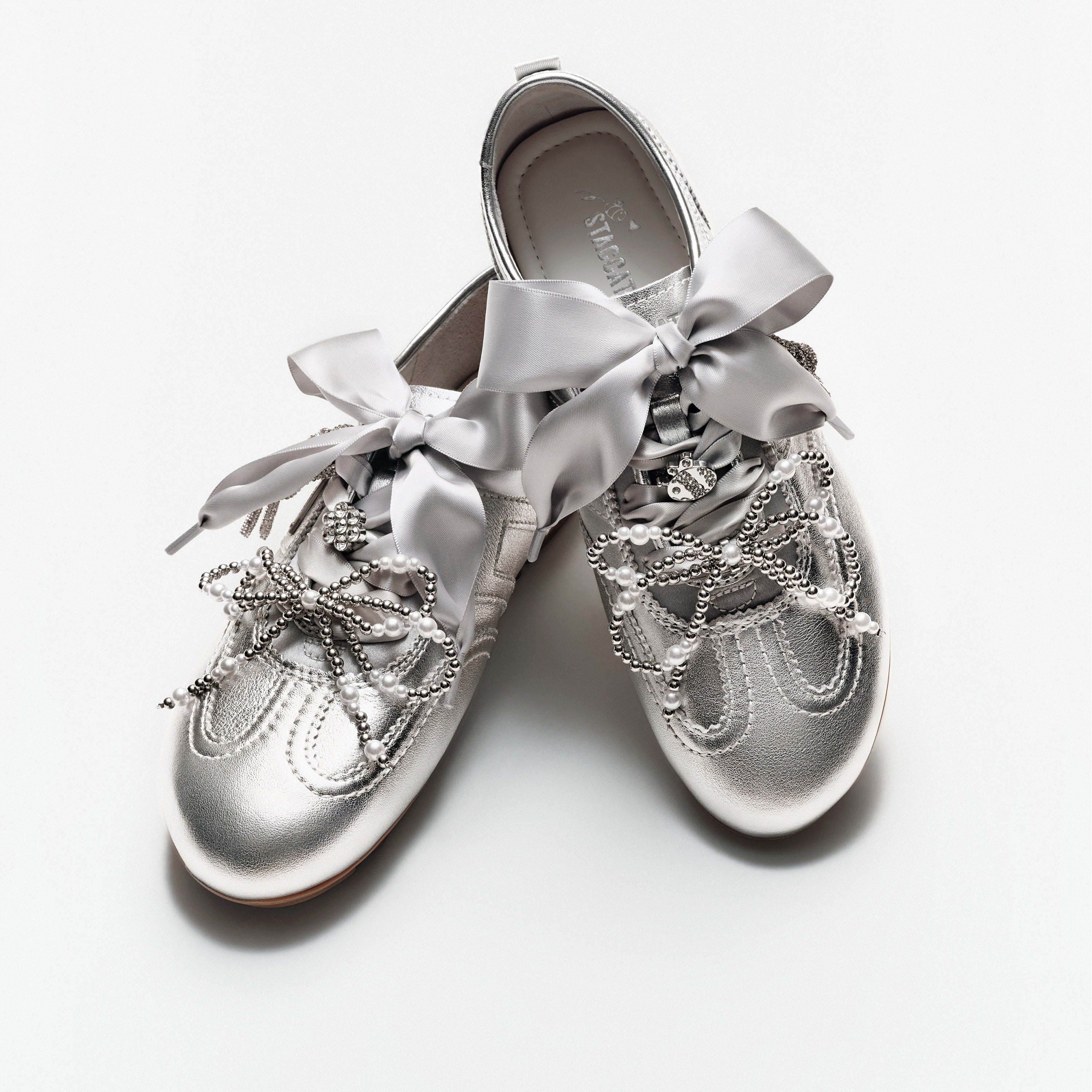 Yang Mi Crossover Silver Leather Softy Runner