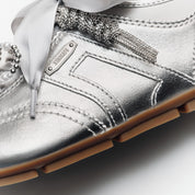 Yang Mi Crossover Silver Leather Softy Runner