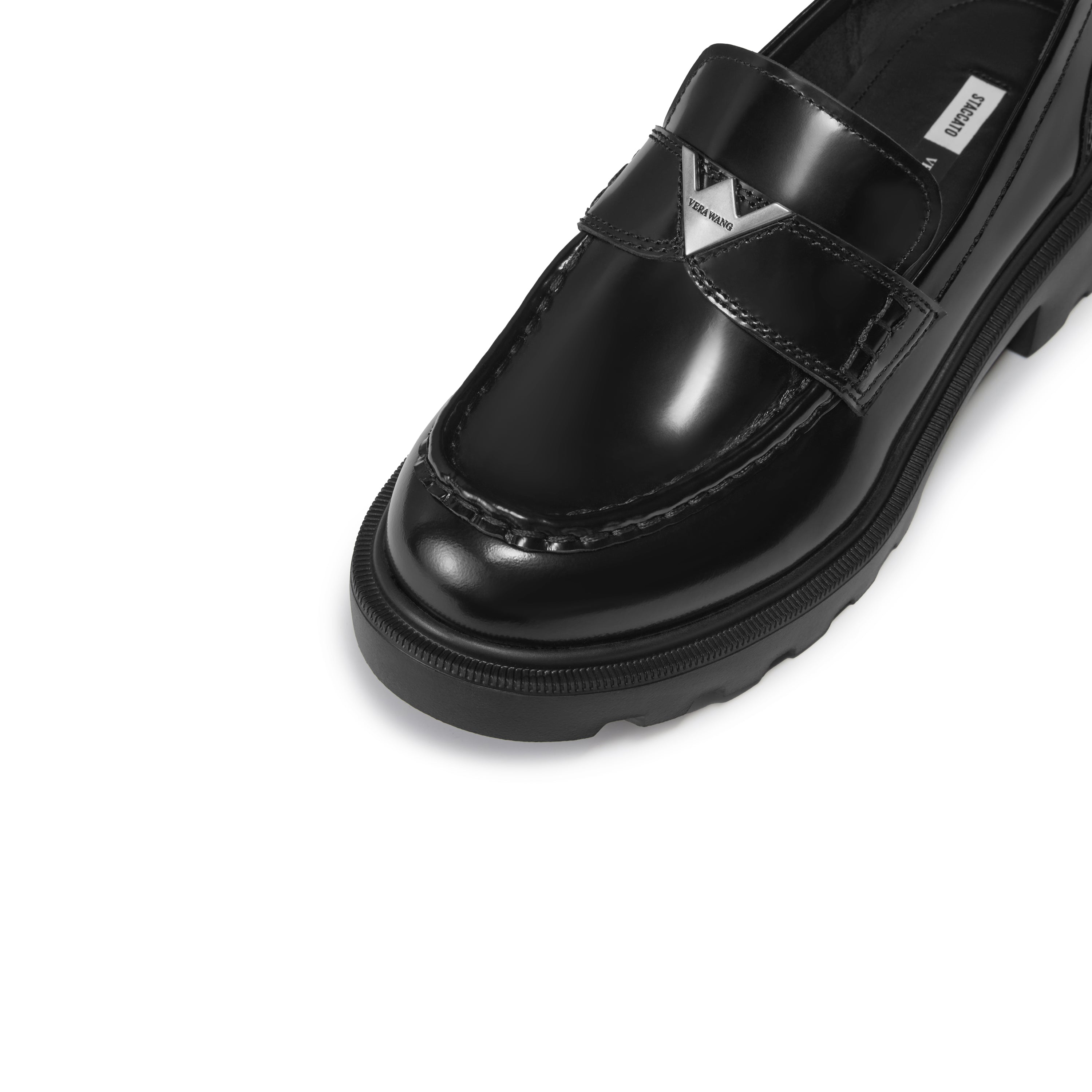 STACCATO × VERA WANG Metal Detail Chunky Sole Loafers