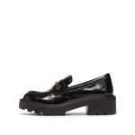 Load image into Gallery viewer, Black Embossed ST Horsebit Loafers
