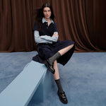 Load image into Gallery viewer, Black Embossed ST Horsebit Loafers
