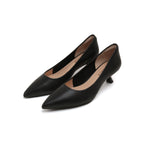 Load image into Gallery viewer, Black Leather Workware Pumps
