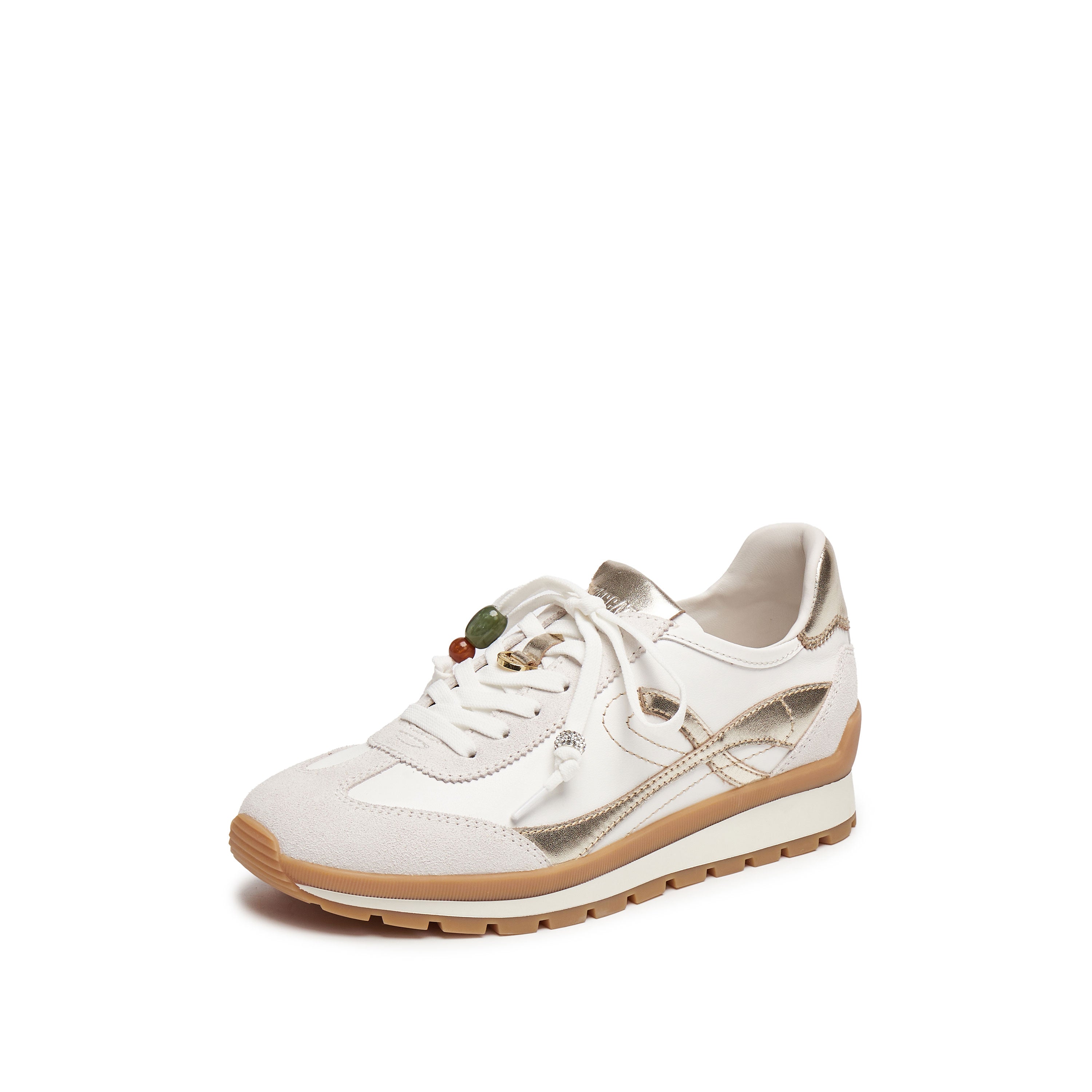 Gold Bow Logo ST Lace Up Runners