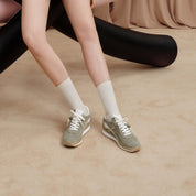 Green Bow Logo ST Lace Up Runners