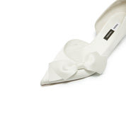 STACCATO × VERA WANG Satin Front Bow Kitten Heel Pumps