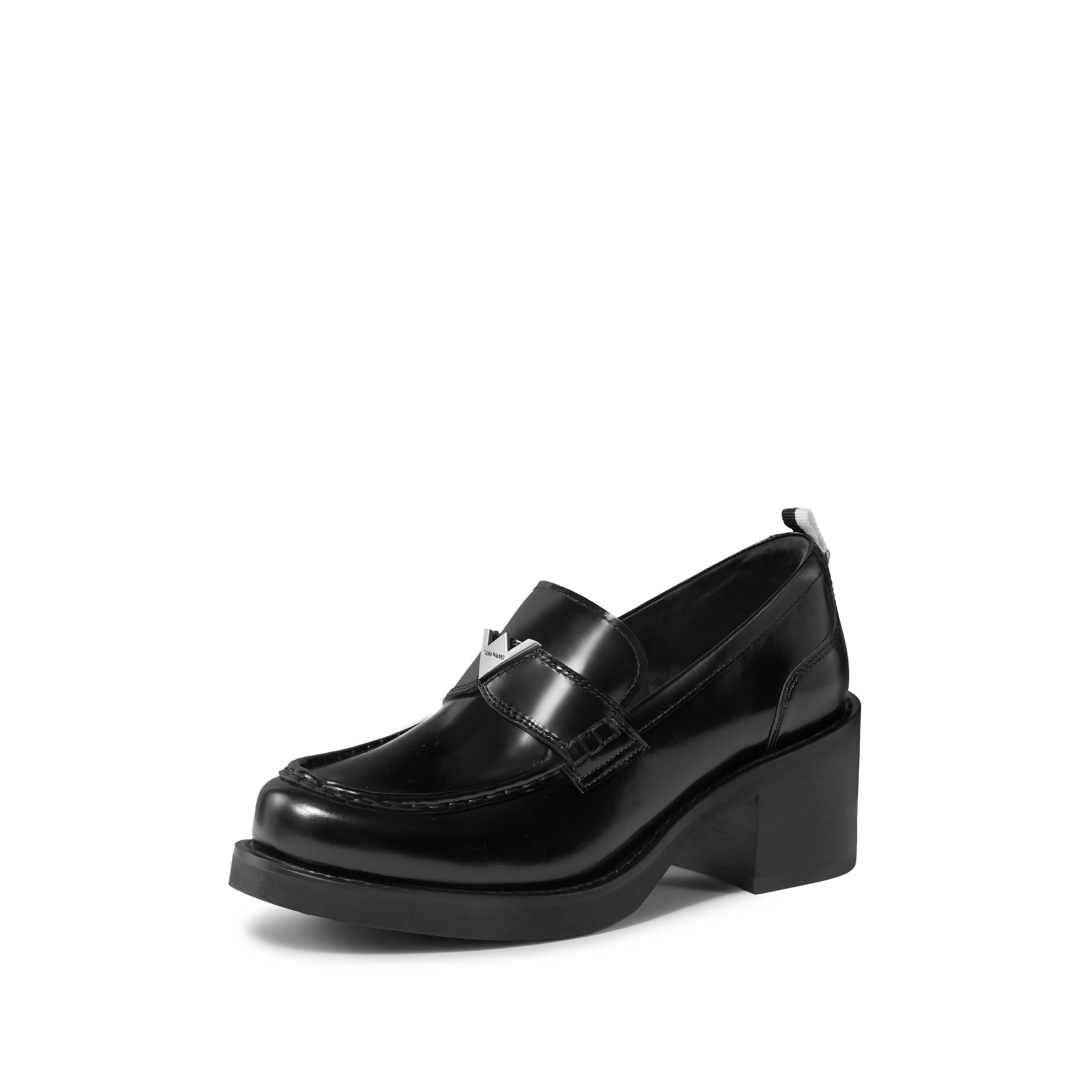 STACCATO × VERA WANG Metal Detail Block Heel Loafers