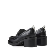 STACCATO × VERA WANG Metal Detail Block Heel Loafers