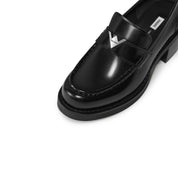 STACCATO × VERA WANG Metal Detail Block Heel Loafers