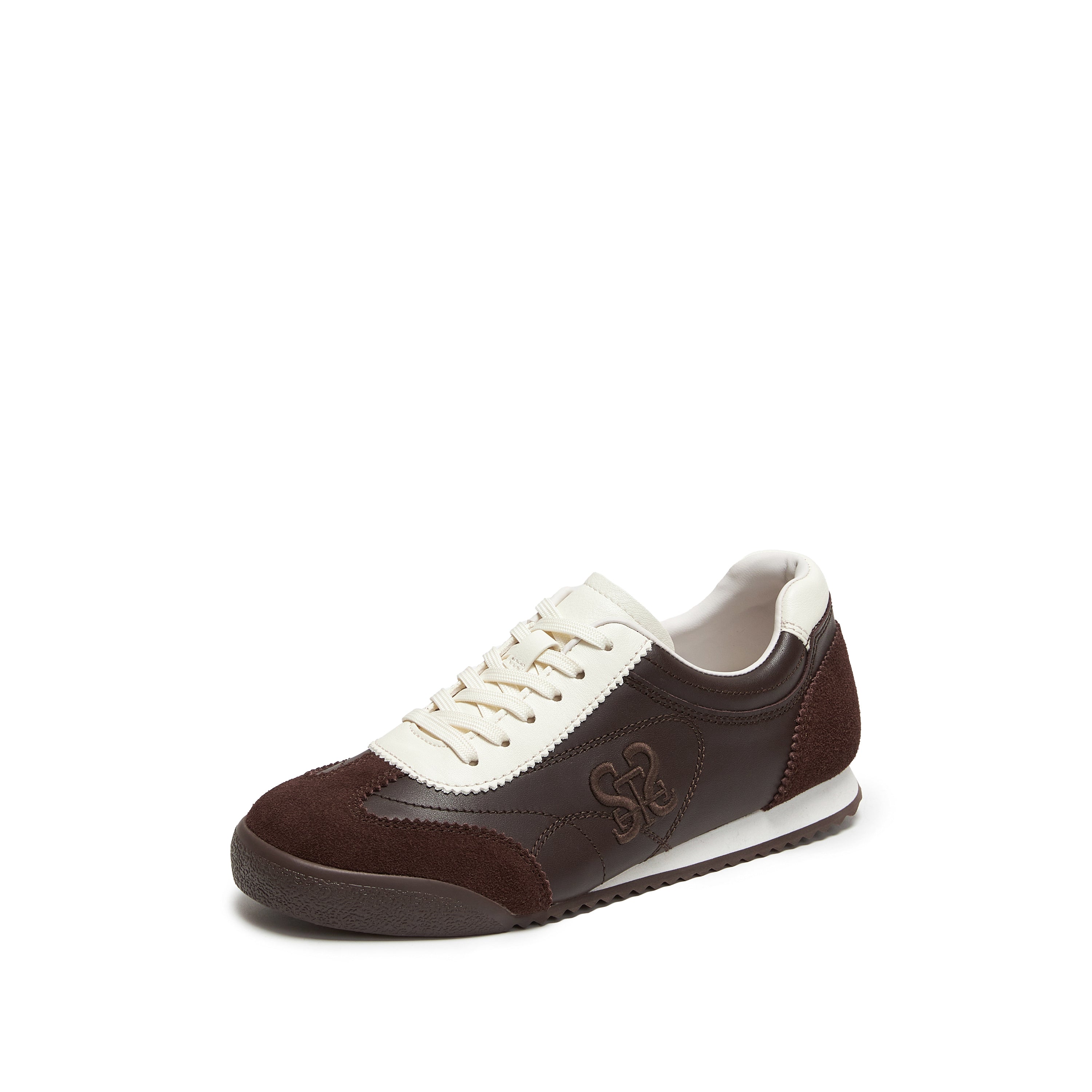 ST Bownie Embodiery Patch Slim- cut Lace-up Runner