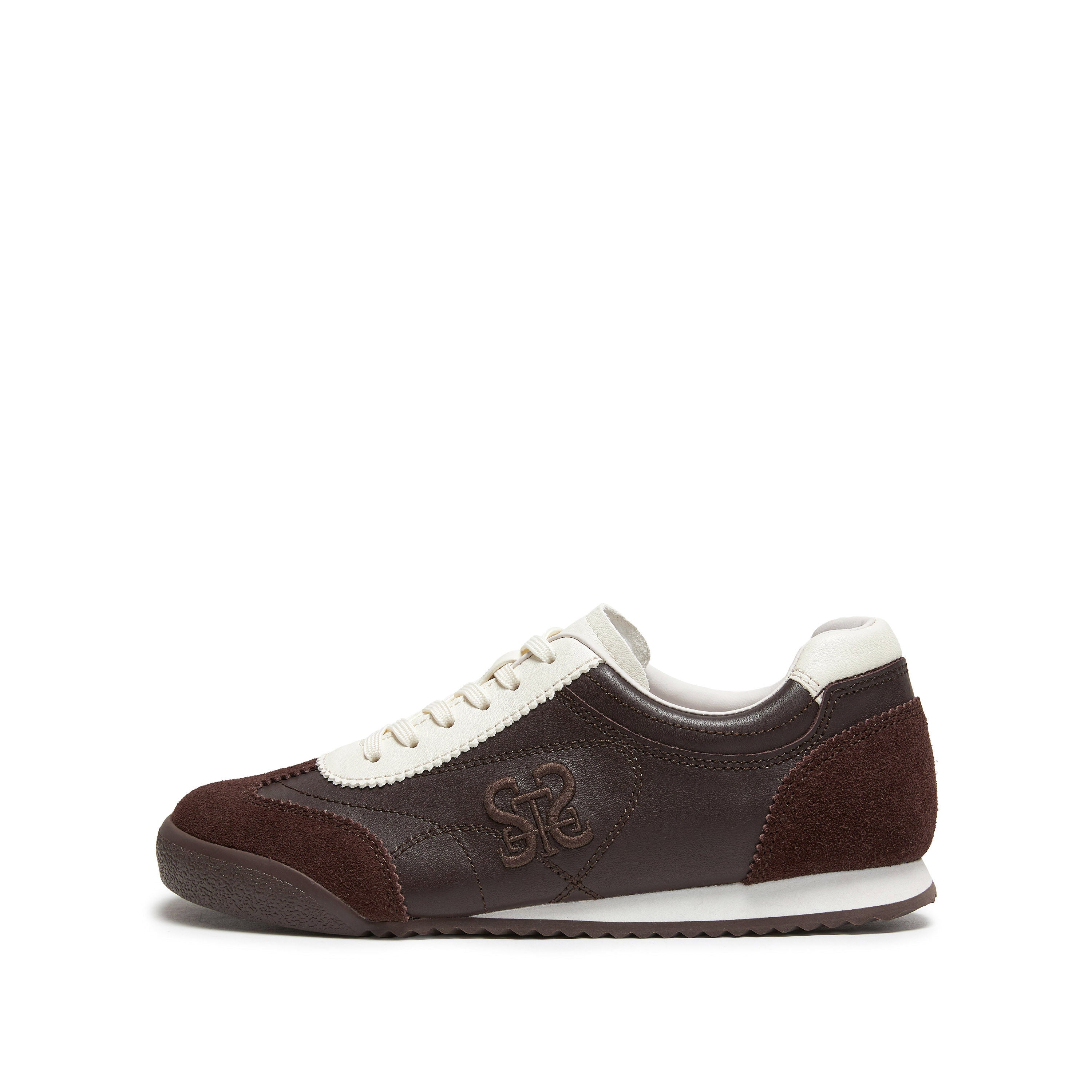 ST Bownie Embodiery Patch Slim- cut Lace-up Runner