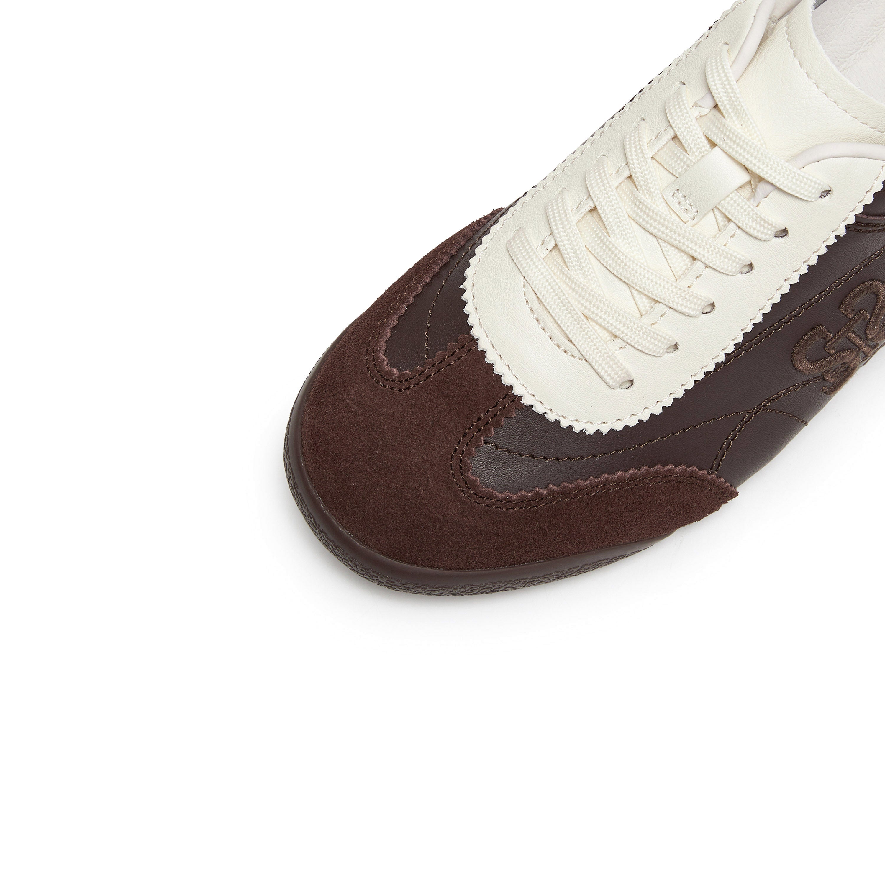 ST Bownie Embodiery Patch Slim- cut Lace-up Runner