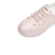 Monotone Light Pink Bows Sneakers
