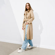 White Lucky Pinecone White Flatform Sneakers