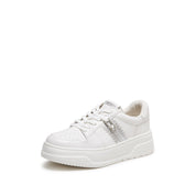 White Platform Sneakers