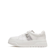 White Platform Sneakers