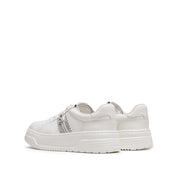 White Platform Sneakers