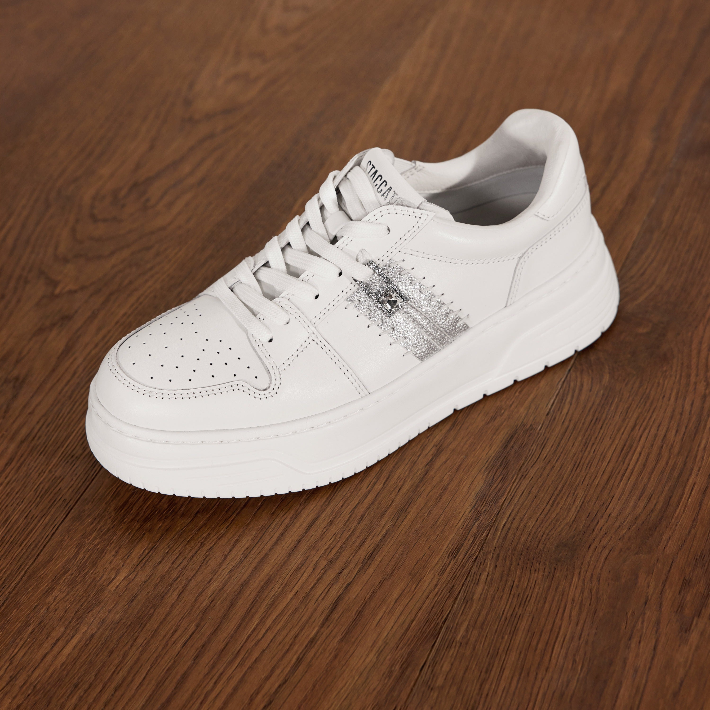 White Platform Sneakers