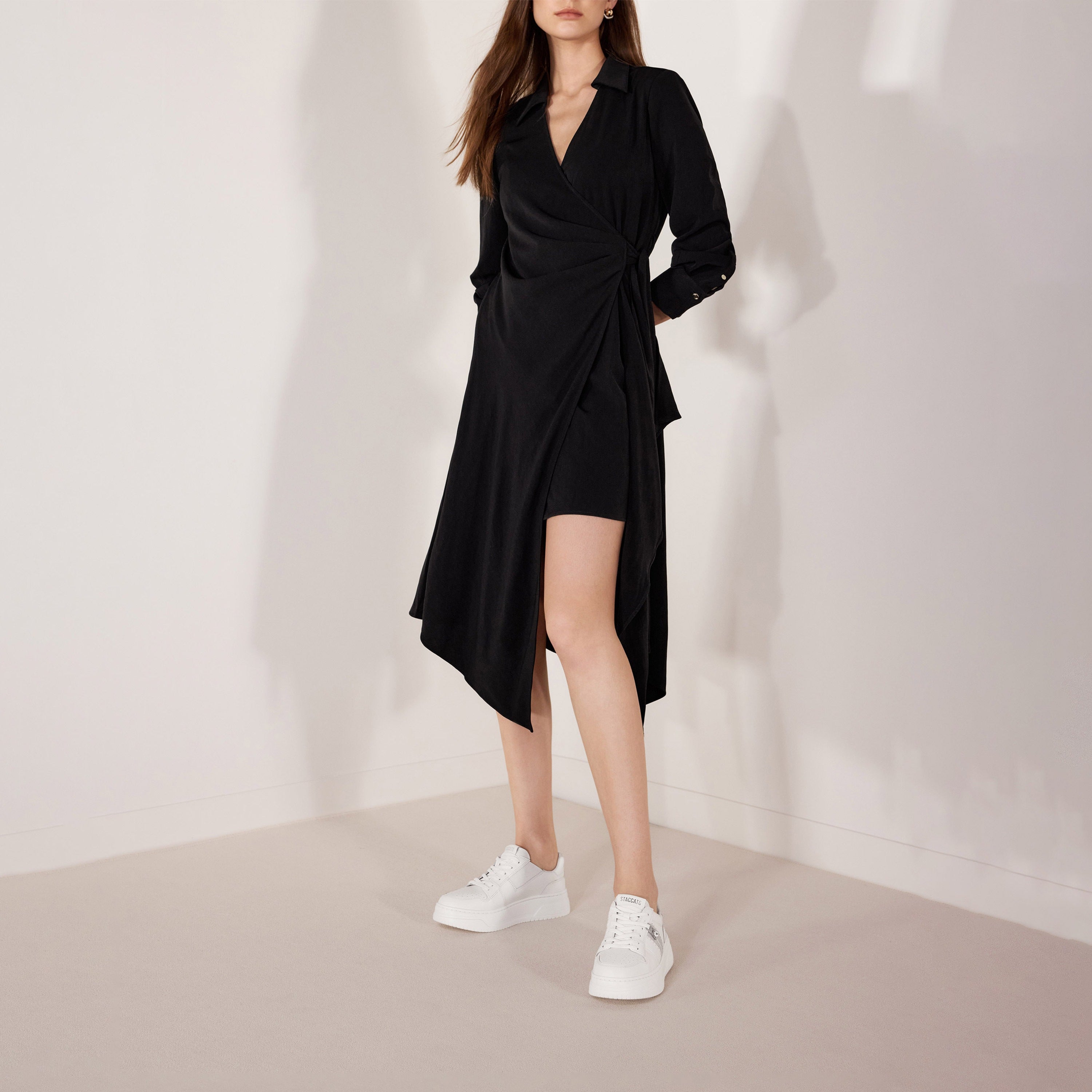 White Platform Sneakers