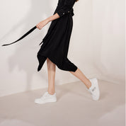 White Platform Sneakers
