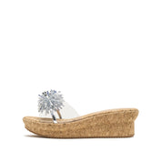 Silver Crystal Fireworks Wedge Corks