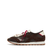 Cafe Noir Lucky Horse Hoof Leather Derby Sneakers