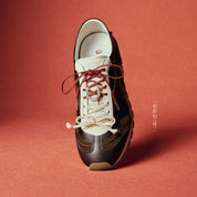 Cafe Noir Lucky Horse Hoof Leather Derby Sneakers