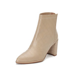 Load image into Gallery viewer, Mid Heel Leather Boots
