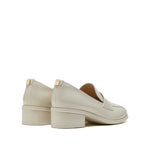 Load image into Gallery viewer, Beige Patent Minimal Loafers
