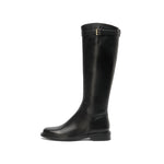 Load image into Gallery viewer, STACCATO Buckle Leather Long Boots
