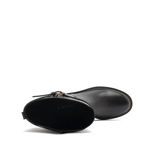 STACCATO Buckle Leather Long Boots