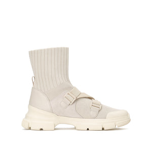 STACCATO Buckle Strap Sock Boots