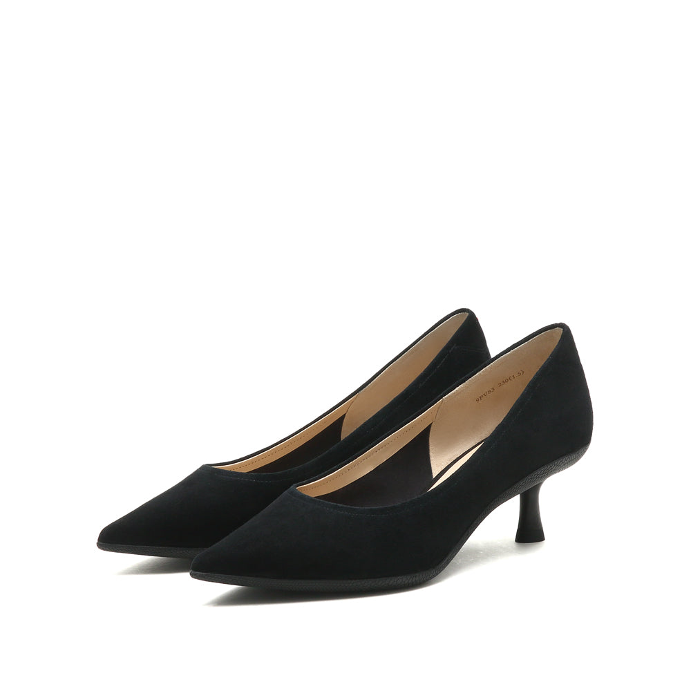 Womens black mid heel shoes Clearance