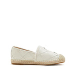 Load image into Gallery viewer, Beige ST Knitted Leather Espadrilles
