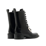 Load image into Gallery viewer, Silver Accessories Lace Up Ankle Boots
