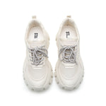 Load image into Gallery viewer, Beige Skeleton Element Chunky Sneakers
