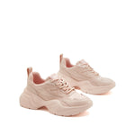 Load image into Gallery viewer, Light Pink Wide Fit ST Chunky Sneakers
