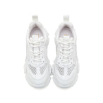 Load image into Gallery viewer, White Mesh Wide Fit Chunky Sneakers
