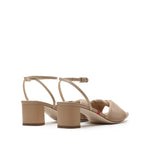 Load image into Gallery viewer, Taupe Knot Sandals
