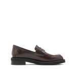 Load image into Gallery viewer, Burgundy Leather Penny Loafers
